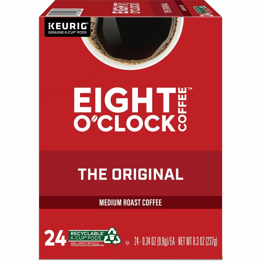 Eight O'Clock K-Cup, Ground Original Coffee - Front