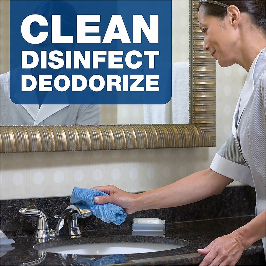 Comet Disinfecting Bath Cleaner: Citrus Scent 128 fl oz - Stain & Soap Scum Remover - Restroom Toilet Cleaners