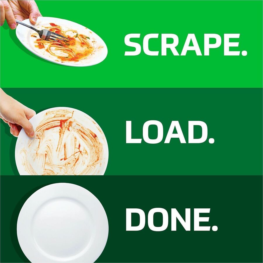 Cascade Platinum ActionPacs - For Glassware, Dish, Dishwasher - Pod - Recommended For: Residue Remover, Dried-on Food Remover, Grease Remover - Enzyme Activated, Kosher - Silver - 59 - 1 Each