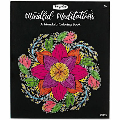 Crayola Mandala Coloring Book: 40-Page Printed Book