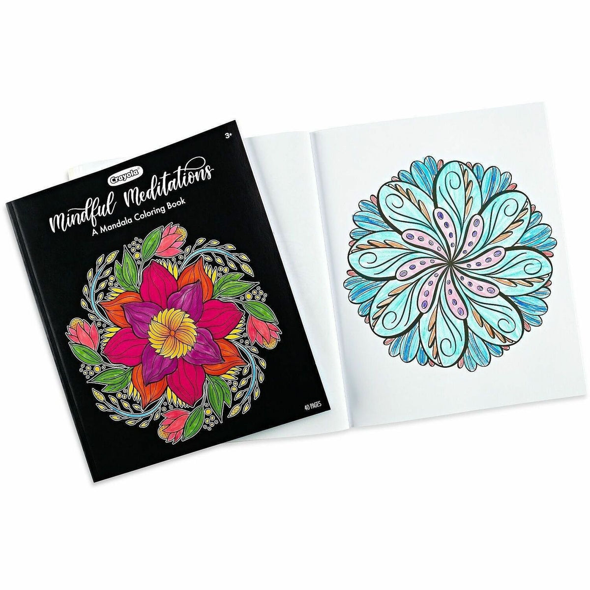 Crayola Mandala Coloring Book Printed Book - 40 Pages - Book
