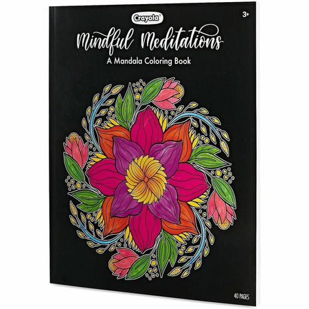 Crayola Mandala Coloring Book Printed Book - Left