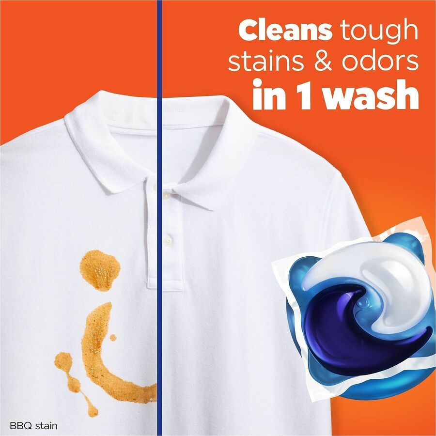 Tide PODS Laundry Detergent Pacs - For Laundry, Clothes - Concentrate - Spring Meadow Scent - Recommended For: Stain Remover - Blue - 30 / Pack