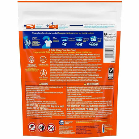 Tide PODS Laundry Detergent Pacs - Rear