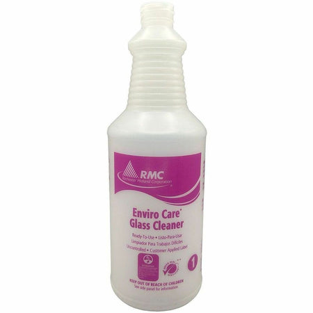 RMC Enviro Care Glass Cleaner Bottle - For Glass, Surface - Spray - 32 oz (2 lb) - Bio-based - Purple Spray Bottle - 1 Each