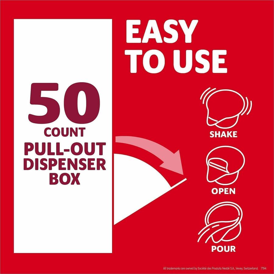 Coffee mate Liquid Creamer Singles - Italian Sweet Creme, Salted Caramel Chocolate, Vanilla Caramel, Rich Gelato Flavor - 8 fl oz (237 mL) - 1 Serving - 150 Singles/Pack - 3 / Carton