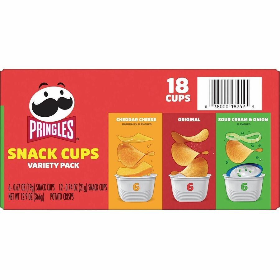 Pringles Potato Crisps Variety Box - Front