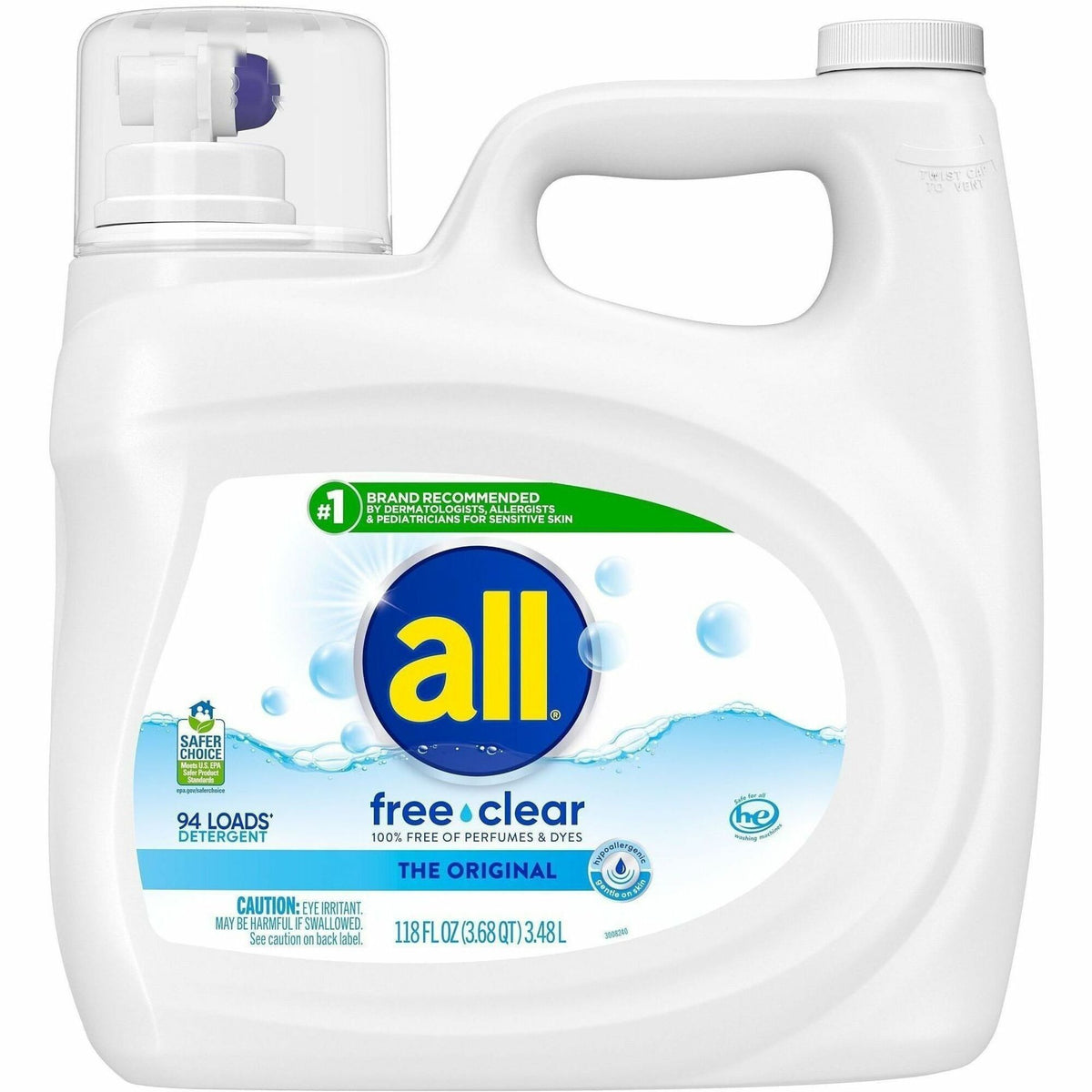all Free Clear Liquid Laundry Detergent - 2000