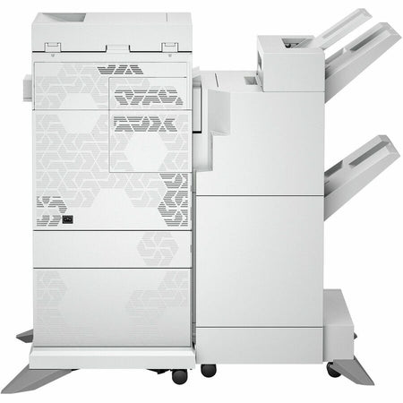 HP LaserJet Enterprise 6800zfw+ Wired & Wireless Laser Multifunction Printer - Color - Rear