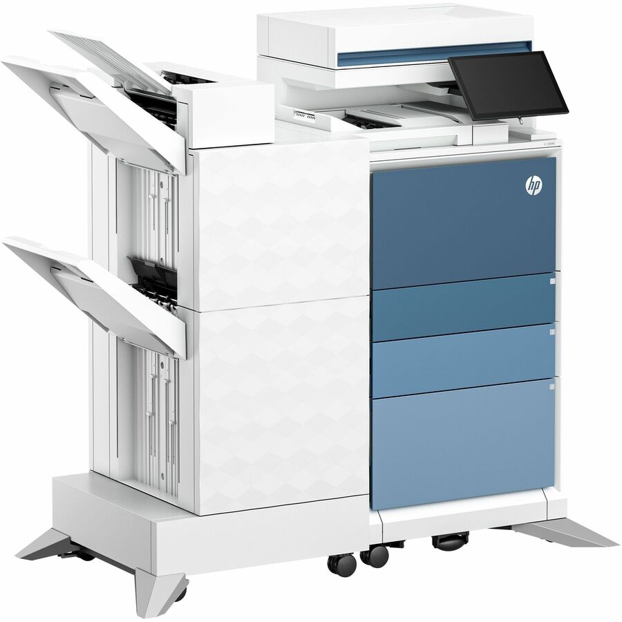 HP LaserJet Enterprise 6800zfw+ Wired & Wireless Laser Multifunction Printer - Color - Right