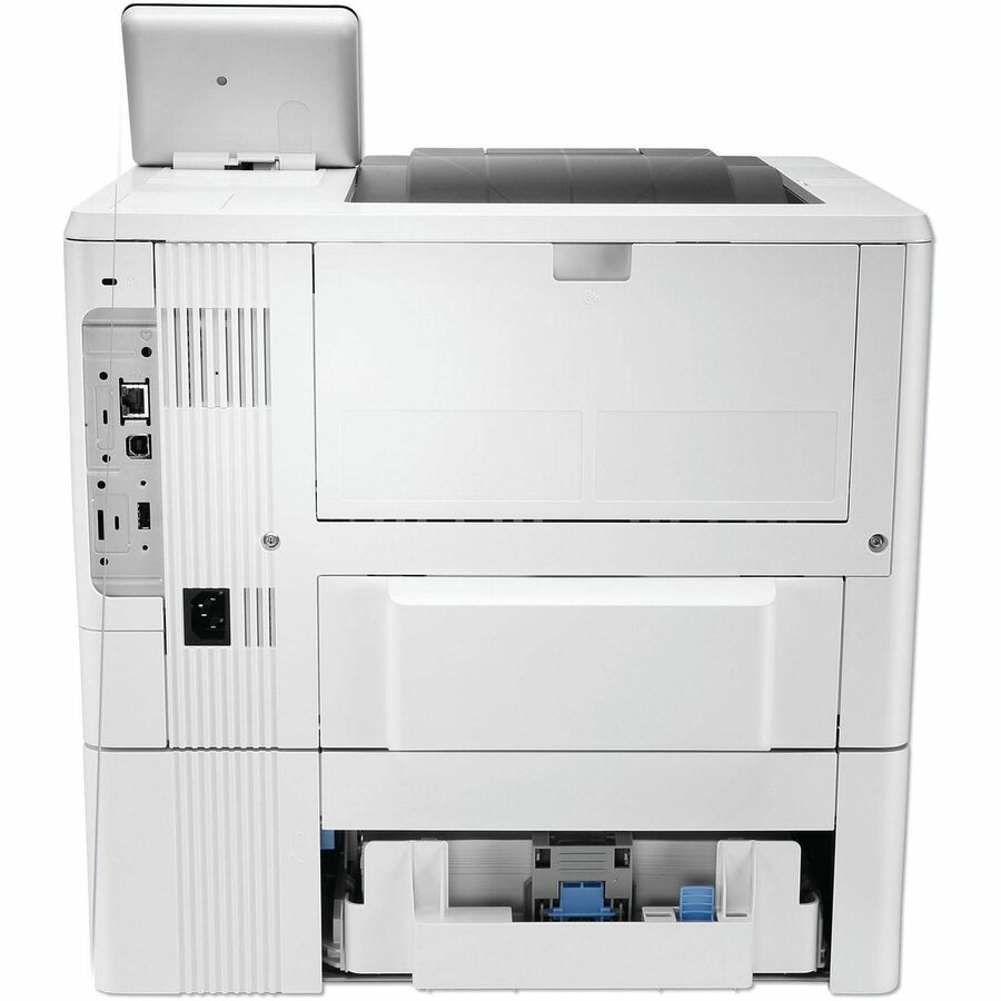 HP LaserJet Enterprise M507 M507x Desktop Laser Printer - Monochrome - Rear
