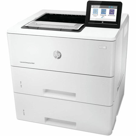 HP LaserJet Enterprise M507 M507x Desktop Laser Printer - Monochrome - Left