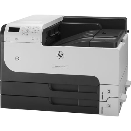 HP LaserJet 700 M712N Desktop Laser Printer - Monochrome - Left
