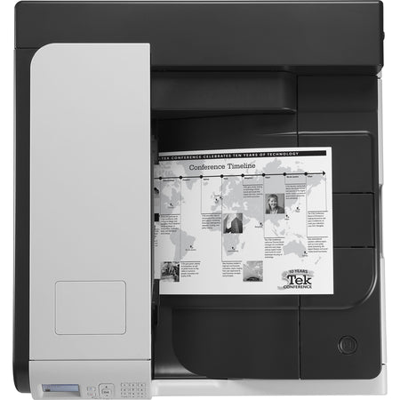 HP LaserJet 700 M712N Desktop Laser Printer - Monochrome - Top