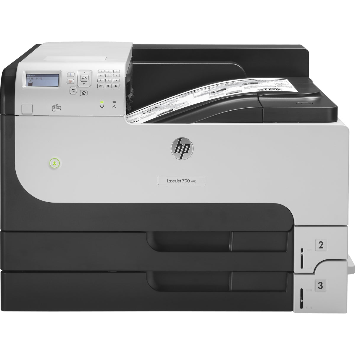 HP LaserJet 700 M712N Desktop Laser Printer - Monochrome - 2000