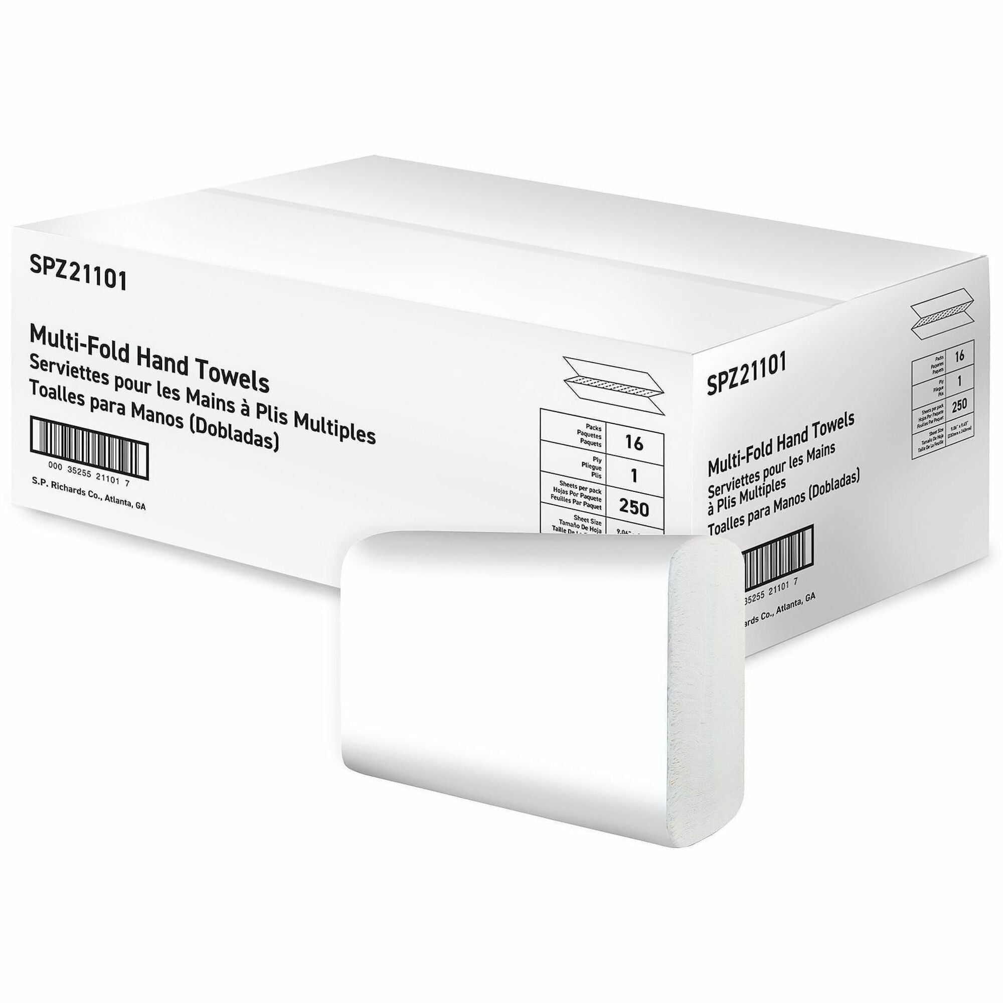 Special Buy Paper Towels Multi-Fold 250 Sheets White - 2000