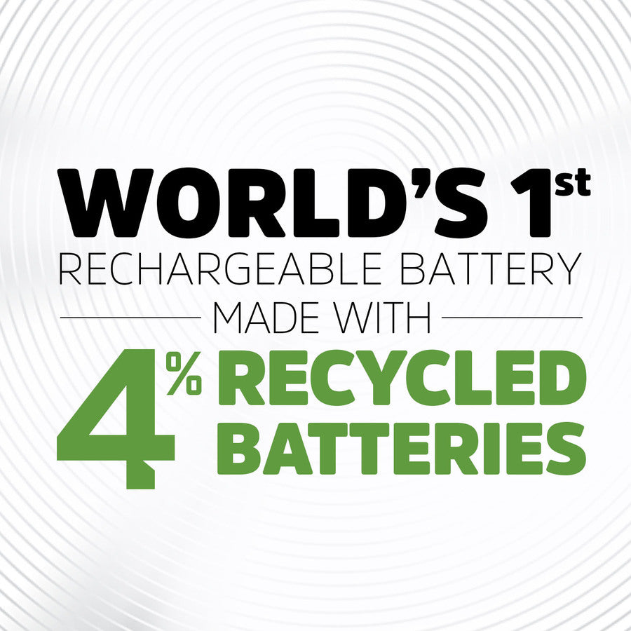 Energizer Recharge Power Plus Rechargeable AA Batteries - For Multipurpose - Battery Rechargeable - AA - 2300 mAh - 1.2 V DC - 4 / Pack