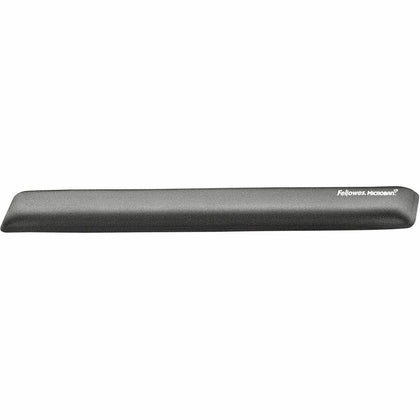 Fellowes Microban Wrist Support: Graphite Gel/Polyester, Wear & Tear Resistant