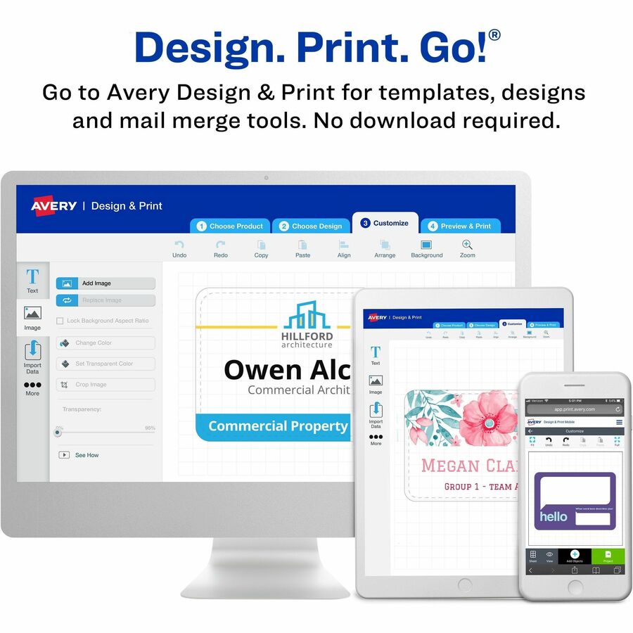 Avery&reg; Self-laminating ID Cards - Alternate-Image5