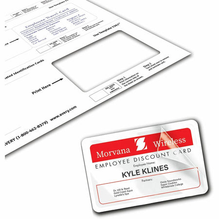 Avery&reg; Self-laminating ID Cards - Alternate-Image6