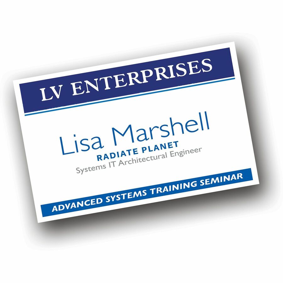 Avery&reg; Name Badge Inserts - Alternate-Image6