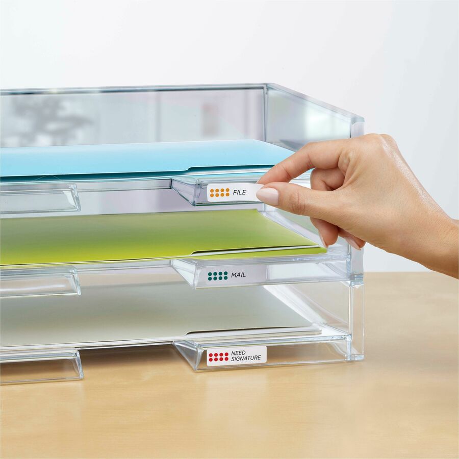 Avery®  Removable I.D. Laser/Inkjet Labels - 1/2" Width x 1 3/4" Length - Removable Adhesive - Rectangle - Inkjet, Laser - White - Paper - Jam Resistant, PVC-free, Removable - 80 / Sheet - 25 Total Sheets - 2000 Total Label(s) - 2000 / Pack