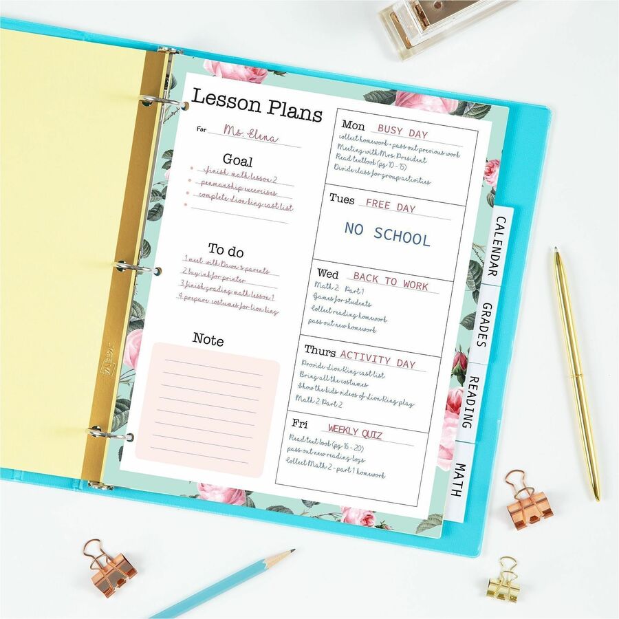Avery&reg; Big Tab Insertable Dividers - Reinforced Gold Edge - Alternate-Image9