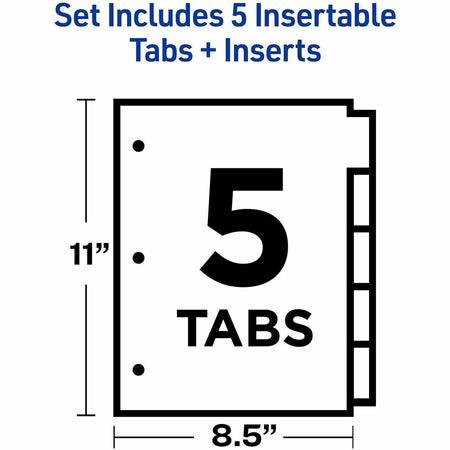 Avery&reg; Big Tab Insertable Dividers - Reinforced Gold Edge - Alternate-Image4