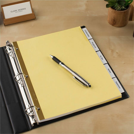 Avery&reg; Big Tab Insertable Dividers - Reinforced Gold Edge - Alternate-Image8