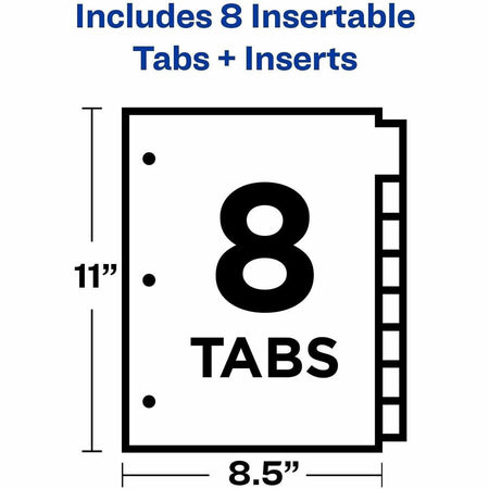 Avery&reg; Big Tab Insertable Dividers - Reinforced Gold Edge - Alternate-Image4