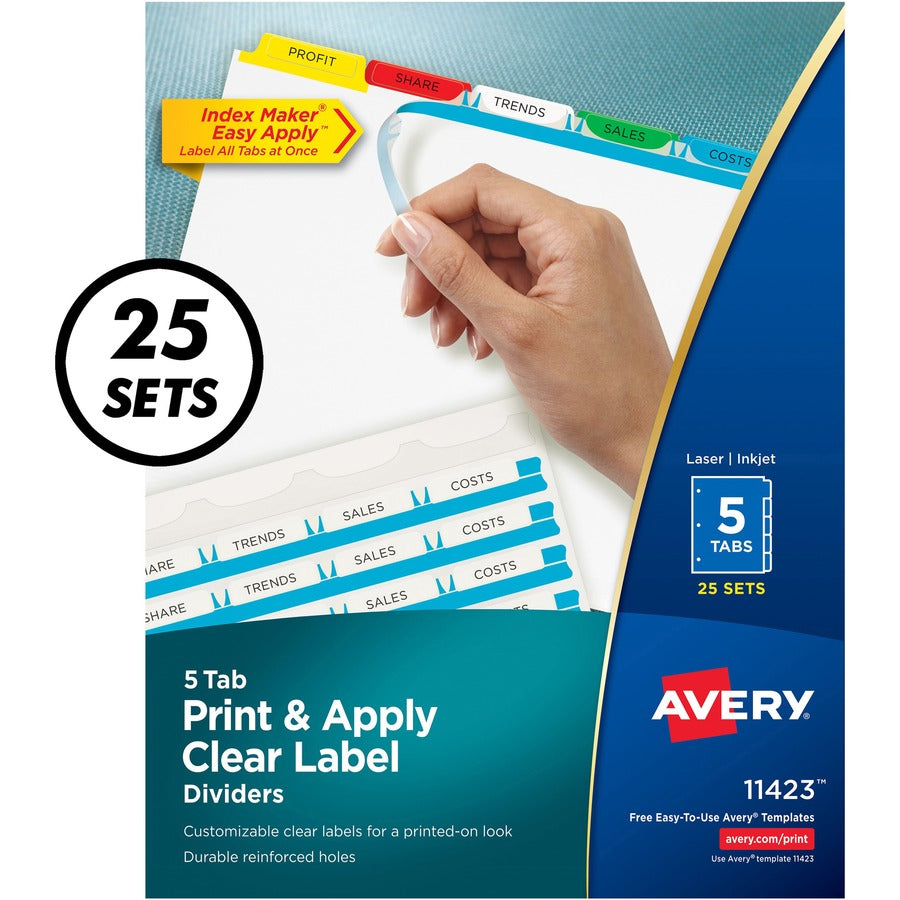 Avery&reg; Index Maker Index Divider - Right