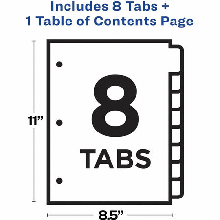 Avery&reg; Ready Index Customizable TOC Binder Dividers - Alternate-Image5