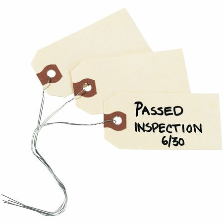Avery&reg; Shipping Tags with Wire, 11.5 pt. Stock, 2-3/4"x1-3/8" , 1,000 Manila Hang Tags - Alternate-Image3