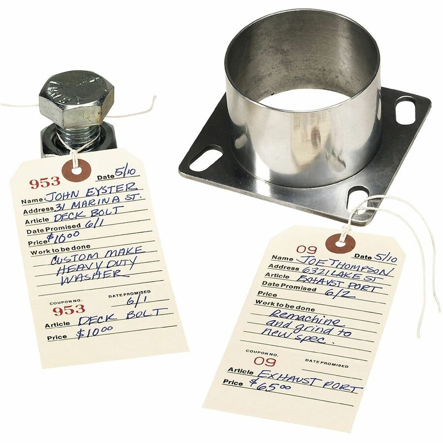 Avery&reg; Repair Tags, Manila, Strung, 5-1/4" x 2-5/8" ,500 Tags (15030) - Alternate-Image1