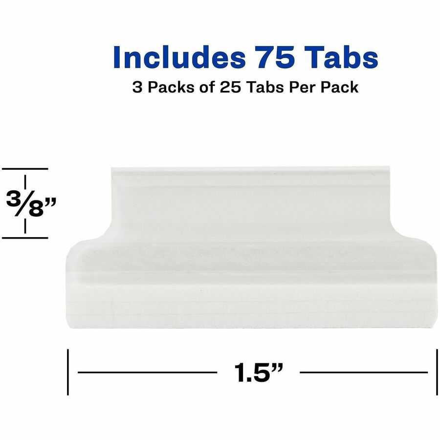Avery&reg; Index Tabs with Printable Inserts - Alternate-Image1