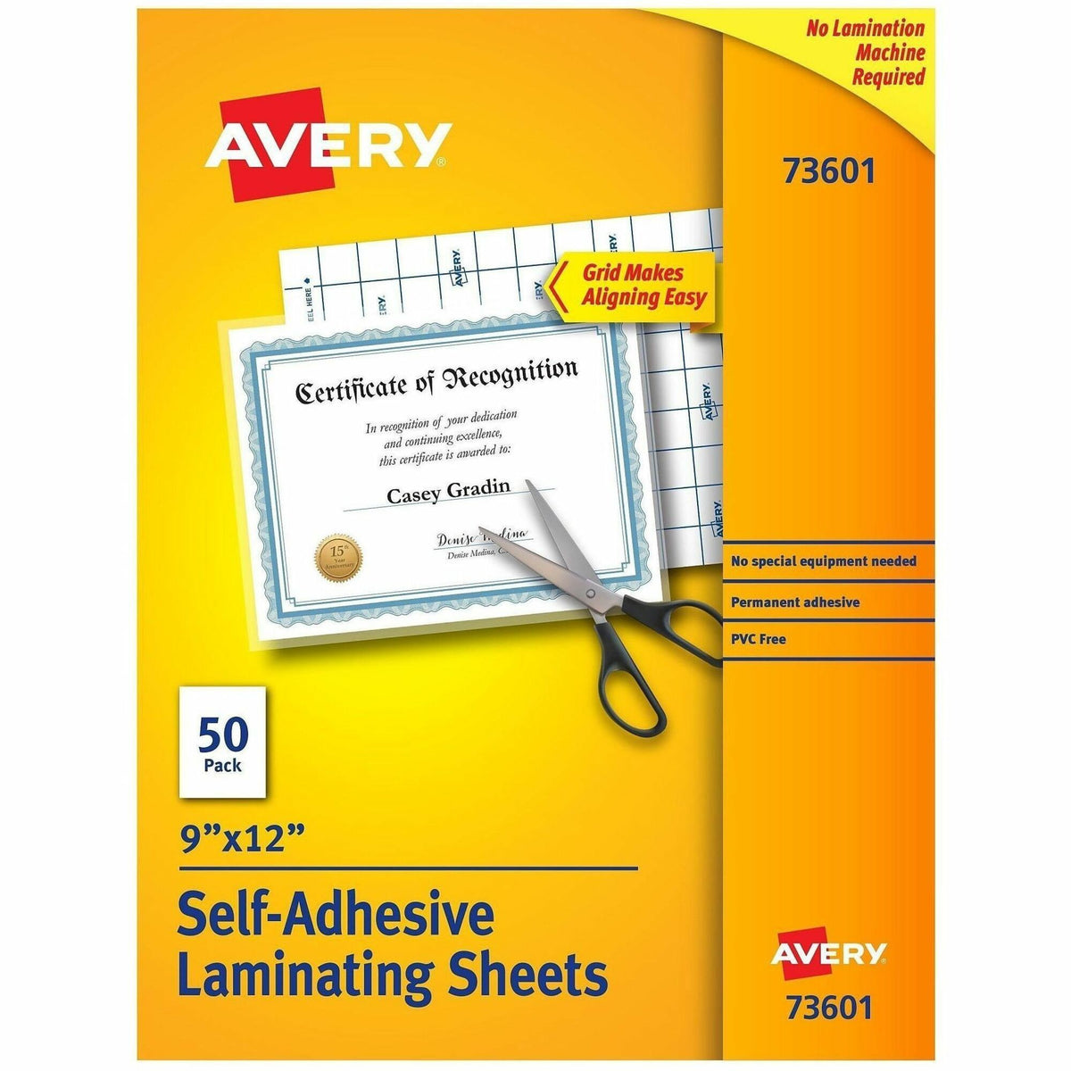 Avery&reg; Self-Adhesive Lamination - 2000