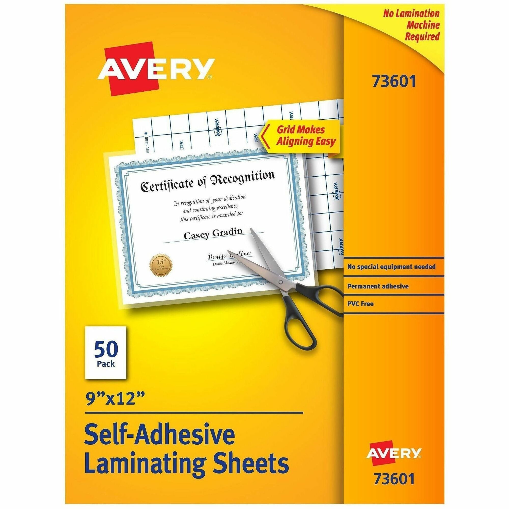 Avery&reg; Self-Adhesive Lamination - 2000