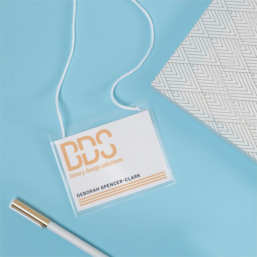 Avery&reg; Name Badges with Cords, 3" x 4" , 50 Total (74520) - Alternate-Image5