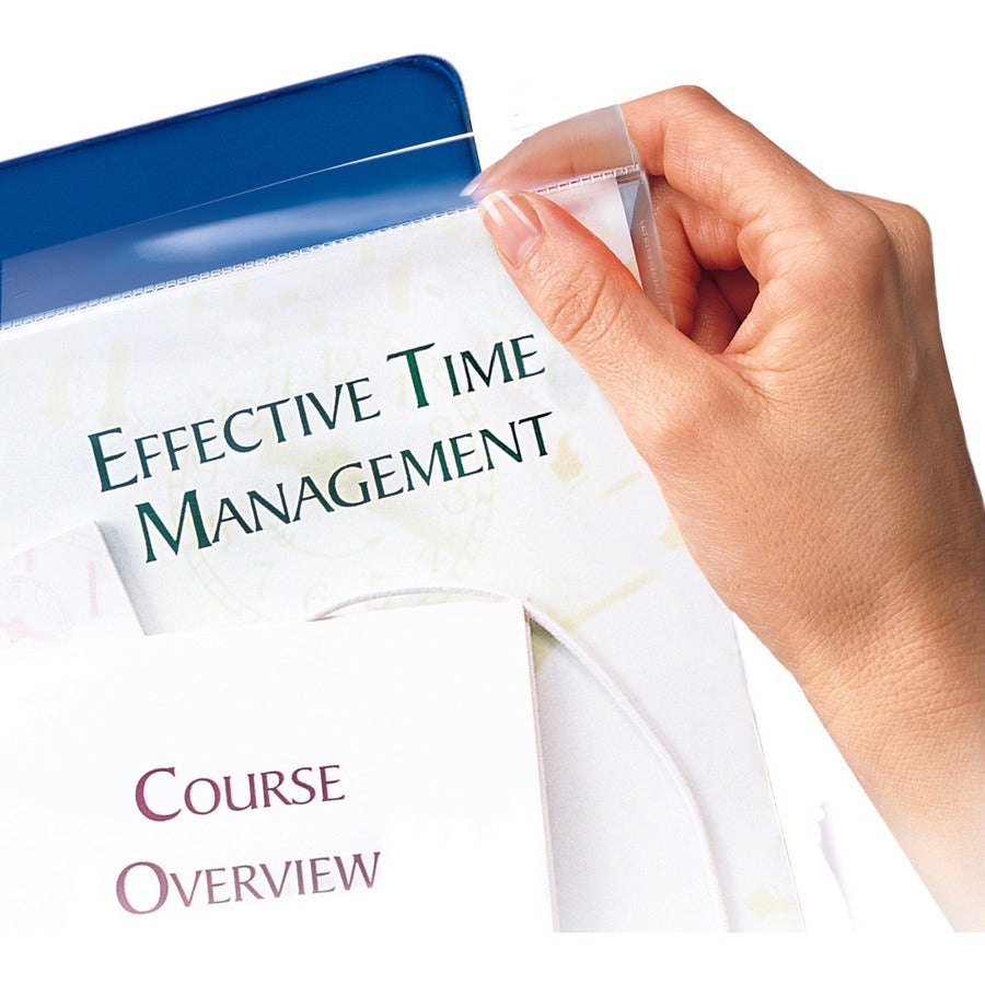 Avery® Secure Top Sheet Protectors - For Letter 8 1/2" x 11" Sheet - 3 x Holes - Ring Binder - Top Loading - Clear - Polypropylene - 25 / Pack