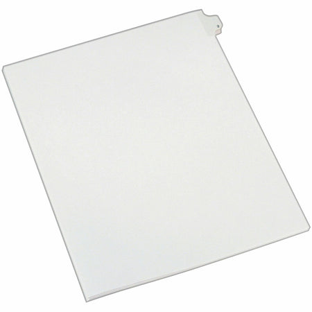 Avery® Alllstate Style Individual Legal Dividers - 25 x Divider(s) - Side Tab(s) - 2 - 1 Tab(s)/Set - 8.5" Divider Width x 11" Divider Length - Letter - 8.50" Width x 11" Length - White Paper Divider - 20% Recycled - 25 / Pack