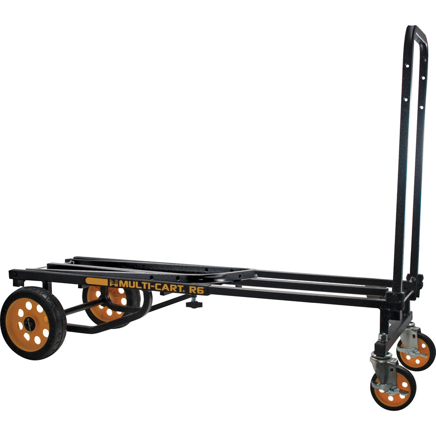 Multi-Cart 8-in-1 Cart - 500 lb Capacity - 4 Casters - 8" , 4" Caster Size - Metal - 17.50" Width x 42.50" Depth x 33.62" Height - Black - 1 Each