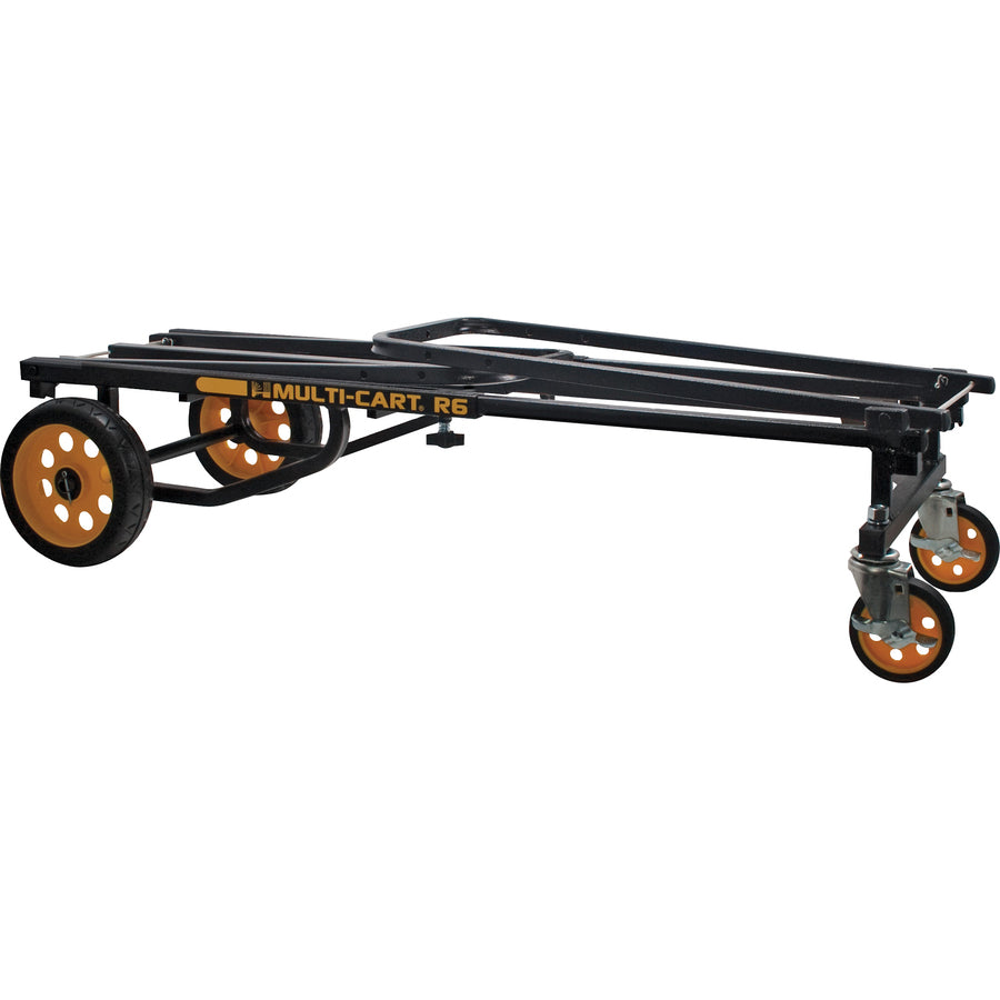 Multi-Cart 8-in-1 Cart - 500 lb Capacity - 4 Casters - 8" , 4" Caster Size - Metal - 17.50" Width x 42.50" Depth x 33.62" Height - Black - 1 Each