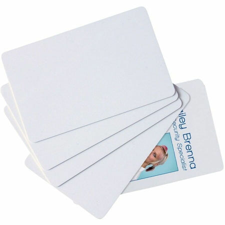 SICURIX CR 80 Blank ID Cards 30 mil 100 Pack White - Alternate-Image1