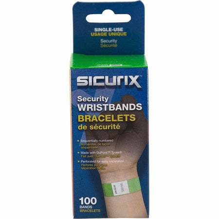 SICURIX Standard Dupont Tyvek Security Wristband - Alternate-Image1