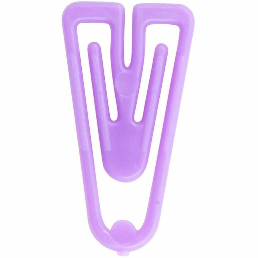 Plastiklips Paper Clips Small Size 1000 Pack ASSORTED Colors (LP-0200) - Small - for Paper, File, Report, Memo, Bill, Coupon, Office, Home, Classroom, Document, Assignment - Durable, Non-magnetic - Assorted - Plastic/ - 1000 / Box