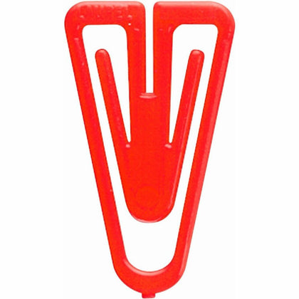 Plastiklips Paper Clips: Medium Size 500 Pack in Assorted Colors - Clips