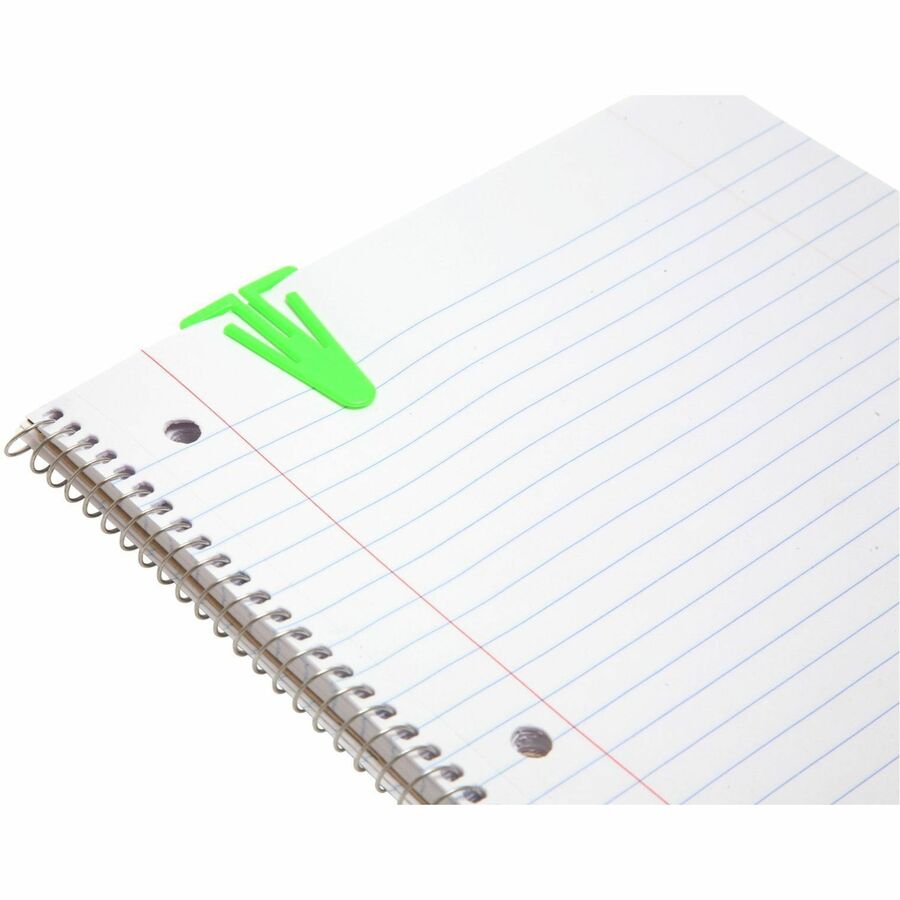 Plastiklips Paper Clips X Large Size 50 Pack ASSORTED Colors (LP-1700) - X-Large - for Assignment, Paper, File, Report, Memo, Bill, Coupon, Office, Home, Classroom, Document - Durable, Non-magnetic - Assorted - Plastic - 50 / Box