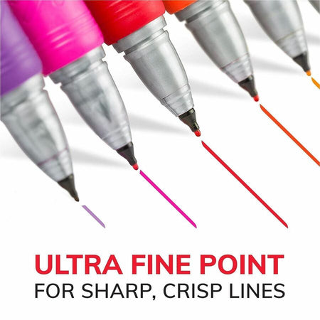 BIC Mark-it Ultra-Fine Point Permanent Marker - Black Ink - 1 Dozen - Markers & Dry-Erase