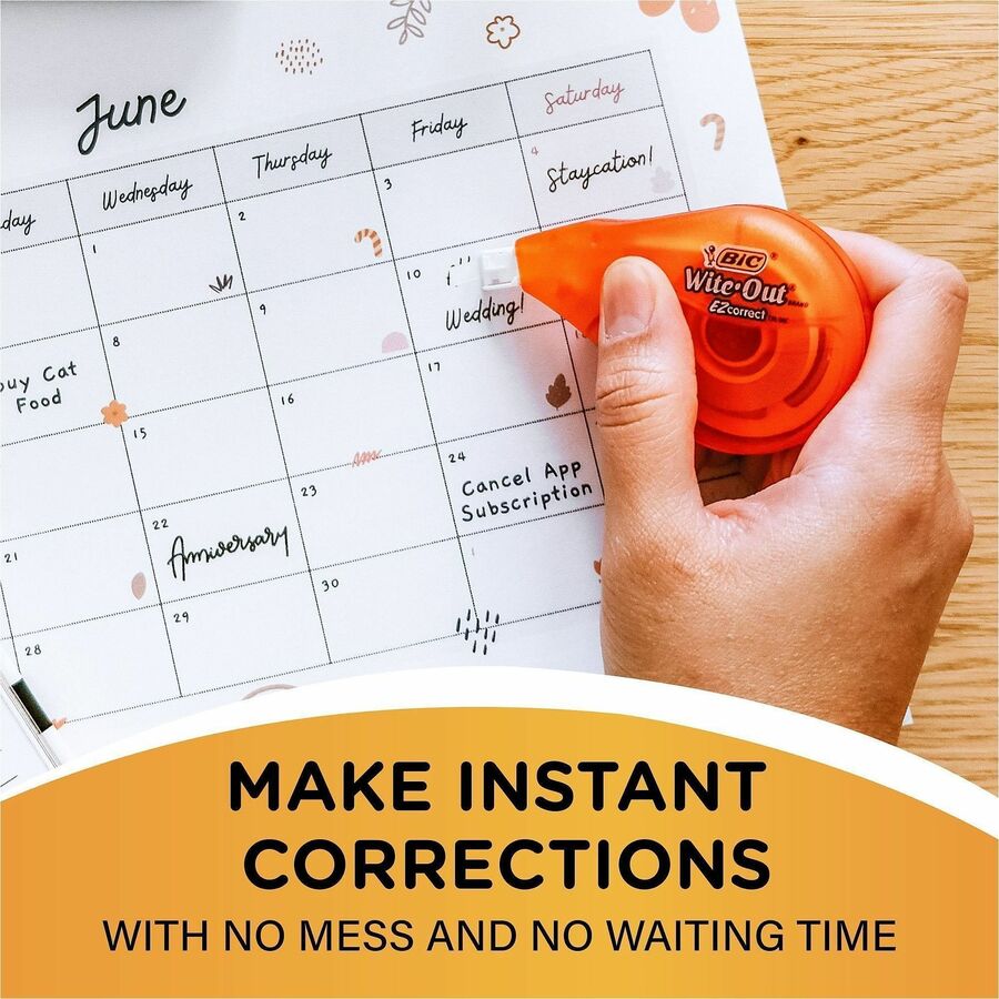 Wite-Out EZ CORRECT Correction Tape - Alternate-Image4