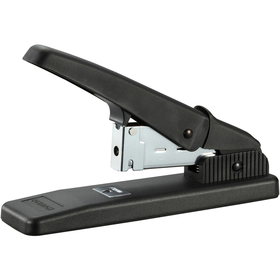 Bostitch 60 Sheet Heavy-duty Stapler - Staples Upto 60 Sheet of 20lb Paper - Staple Size: 0.25" , 0.37" - 2.75" Throat Depth - Black - Rubber - 1 Each